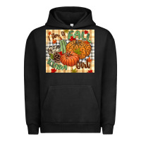 Pigment Black I am a Fall kinda girl pumpkin Fall Urban Hoodie - NancyCooperArtShop