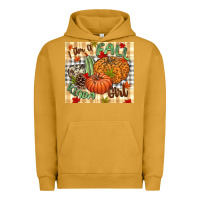 Pigment Peanut Butter I am a Fall kinda girl pumpkin Fall Urban Hoodie - NancyCooperArtShop
