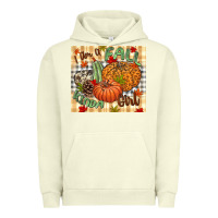Pigment Pistachio I am a Fall kinda girl pumpkin Fall Urban Hoodie - NancyCooperArtShop