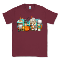 Burgundy golf coffee cups Classic Tee - Jasminsmagicworld