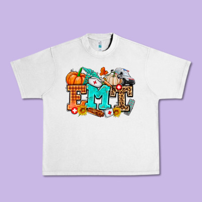 Emt With Fall Urban Heavy Tee Designed By Adodesignshop