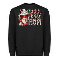 Black baseball mom coffee Heavyweight Sweatshirt - RacoonDesign
