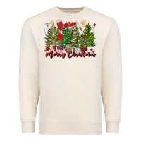 Sandshell merry christmas nurse trees Premium Sweatshirt - MaliasSmallBusiness