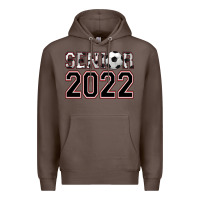 Coffee senior soccer Premium Hoodie - AdoDesignShop