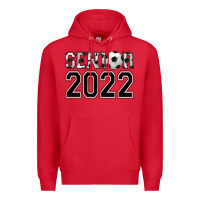 Red senior soccer Premium Hoodie - AdoDesignShop
