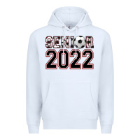 White senior soccer Premium Hoodie - AdoDesignShop