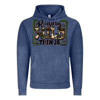 Vintage Denim raising wild things Vintage Hoodie - Zillion Design Studio