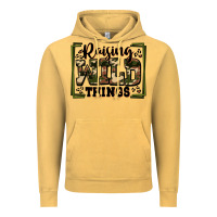 Raising Wild Things Vintage Hoodie | Teevron