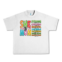 Lunar Rock she is mom Urban Heavy Tee - JahusDesignShop