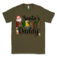 Army Green santa's favorite daddy Classic Tee - AdoDesignShop