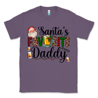 Lavender santa's favorite daddy Classic Tee - AdoDesignShop