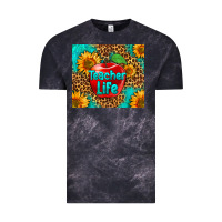 Cloud Black teacher life Vintage Tee - HRA Design Shop