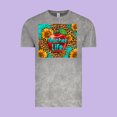 Teacher Life Vintage Tee Designed By Hra Design Shop