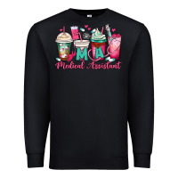 Black ma medical assistant coffee cups Premium Sweatshirt - MaliasSmallBusiness