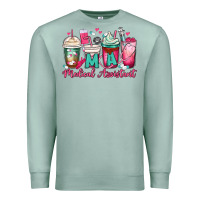 Seafoam ma medical assistant coffee cups Premium Sweatshirt - MaliasSmallBusiness
