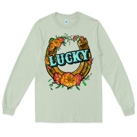 Matcha horseshoe lucky Long Sleeve Tee - JahusDesignShop