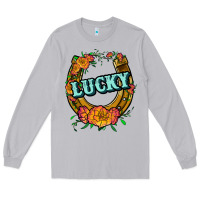 Moon Dust horseshoe lucky Long Sleeve Tee - JahusDesignShop