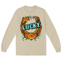 Mushroom horseshoe lucky Long Sleeve Tee - JahusDesignShop