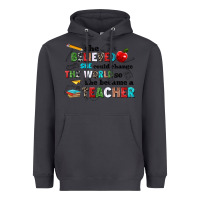 Smoke she believed she could change the world so she bec Heavyweight Hoodie - NancyCooperArtShop