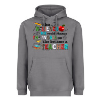 Storm she believed she could change the world so she bec Heavyweight Hoodie - NancyCooperArtShop