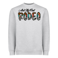 Heather Grey ain't my firstpsd Heavyweight Sweatshirt - CowhideDigitalArt