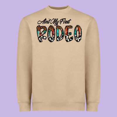 Ain't My Firstpsd Heavyweight Sweatshirt Designed By Cowhidedigitalart