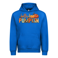 Cobalt Hello pumpkin Urban Hoodie - NancyCooperArtShop