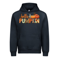 Navy Hello pumpkin Urban Hoodie - NancyCooperArtShop