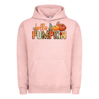 Pigment Salmon Hello pumpkin Urban Hoodie - NancyCooperArtShop