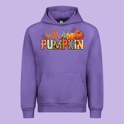 Hello Pumpkin Urban Hoodie Designed By Nancycooperartshop