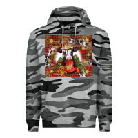 Slate Camo Christmas baby cow hot cocoa Premium Hoodie - Jasminsmagicworld