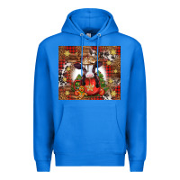True Royal Christmas baby cow hot cocoa Premium Hoodie - Jasminsmagicworld