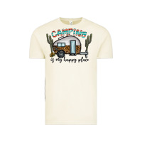 Vintage Arctic camping is my happy place Vintage Tee - CowhideDigitalArt