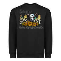 Black being a mom makes my life complate Heavyweight Sweatshirt - CowhideDigitalArt