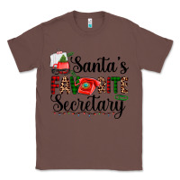 Chestnut santa's favorite secretary Classic Tee - AdoDesignShop