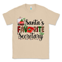Mushroom santa's favorite secretary Classic Tee - AdoDesignShop