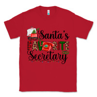 Red santa's favorite secretary Classic Tee - AdoDesignShop