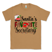 Toasted Coconut santa's favorite secretary Classic Tee - AdoDesignShop