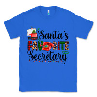 True Royal santa's favorite secretary Classic Tee - AdoDesignShop