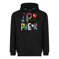 Black pre k Heavyweight Hoodie - NancyCooperArtShop