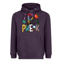 Plum pre k Heavyweight Hoodie - NancyCooperArtShop
