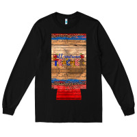 Black all american teacher 12 oz slim can cooler Long Sleeve Tee - Artiststas