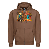 Chestnut Talk turkey to me Zipper Hoodie - NancyCooperArtShop