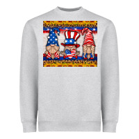 Heather Grey usa gnome mouse pad Heavyweight Sweatshirt - HRA Design Shop