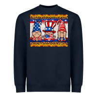 Navy usa gnome mouse pad Heavyweight Sweatshirt - HRA Design Shop