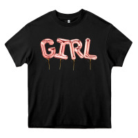 Black Girl balloon Heavy Core Tee - Artiststas