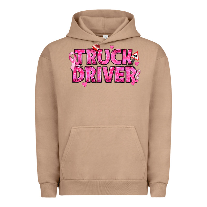 Breast Cancer Truck Driver Urban Hoodie by texasbilliewilder | Teevron