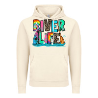 Vintage Artic river life kayaking Vintage Hoodie - Zillion Design Studio