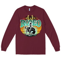 Burgundy rodeo Long Sleeve Tee - JahusDesignShop