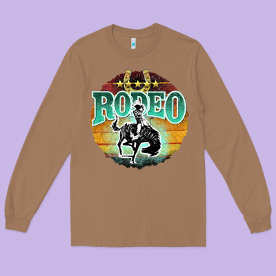 Rodeo Long Sleeve Tee Designed By Jahusdesignshop
